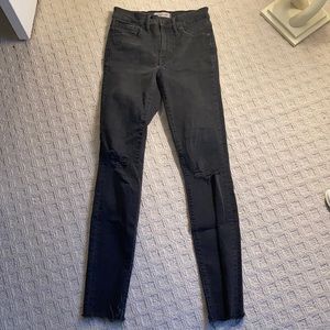 Madewell High Rise Skinny Jeans
